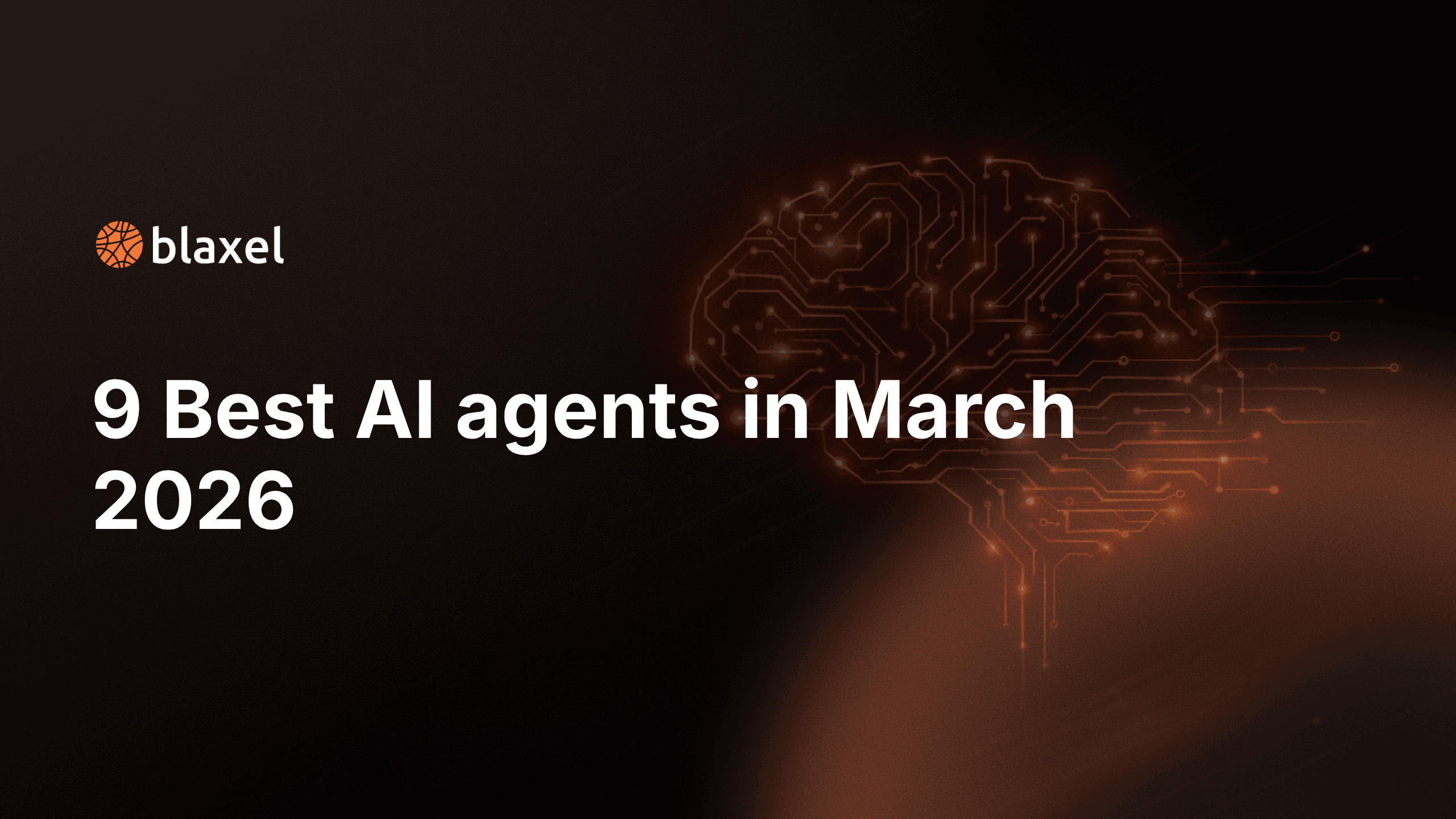 Best AI agents in March 2026